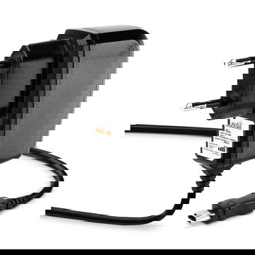 subtel Mini USB mobil-laddare för HP iPAQ rx4200 / iPAQ 112 / iPAQ 212 / iPAQ 110 / iPAQ 210 / iPAQ 500 med 5W 1A / 1000mA snabbladdning - strömadapter för mobiltelefon med 1.1m lång kabel