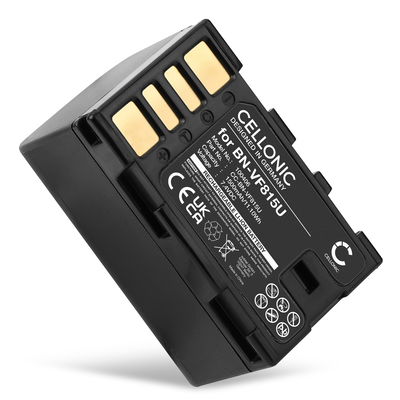 Batteri för JVC PX100 HM200 MG330 HM100 D728 D750 HD200 BNVF808 BNVF823 1500mAh från CELLONIC