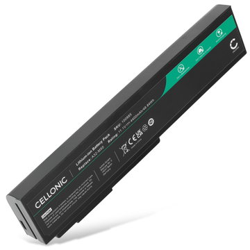 Batteri för ASUS B43, X55, N53S, N53SV, N53, N61J, G51J, G60J, X64J, Pro58 Series 11.1V 4400mAh från CELLONIC