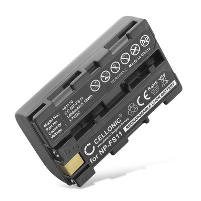 NP-FS11 Batteri för Sony CCD-CR1 Ruvi Cyber-shot DSC-F505 F55 DSC-P1 P20 P30 P50 DCR-PC1 PC2 PC3 PC4 PC5 DCR-TRV1VE, 1400mAh Kamera-ersättningsbatteri med lång batteritid