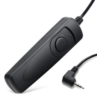 kabelutlösare för Canon EOS 300D 350D PowerShot G10, K20D, K-1, K-5 RS-60E3, TC-60E3 kabel-utlösare kamerafjärrkontroll från CELLONIC