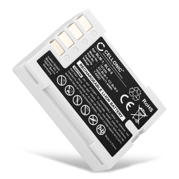 BLM-1 BLM-5 Batteri för Olympus E-520 E-510 E-500 E-5 E-3 E-1 E-330 E-300 E-30 C-8080 C-5060 C-7070, 1600mAh Kamera-ersättningsbatteri med lång batteritid