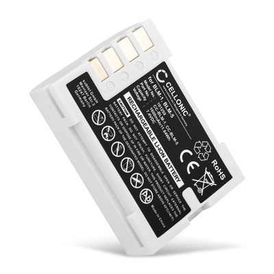 BLM-1 BLM-5 Batteri för Olympus E-520 E-510 E-500 E-5 E-3 E-1 E-330 E-300 E-30 C-8080 C-5060 C-7070, 1600mAh Kamera-ersättningsbatteri med lång batteritid