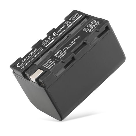 Batteri till Sony DCR-PC1; DCR-PC1E; DCR-PC2; DCR-PC2E; DCR-PC3 NP-F10, -F20, NP-FS21, -FS33 (2800mAh, 3.7V) från CELLONIC