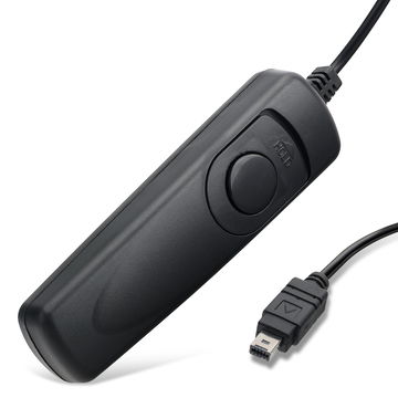 kabelutlösare för Nikon CoolPix P1000 D3100 D3300 D5000 D5500 D5600 D7200 D7500 D90 Z 6 Z 7 MC-DC2 kabel-utlösare kamerafjärrkontroll från CELLONIC