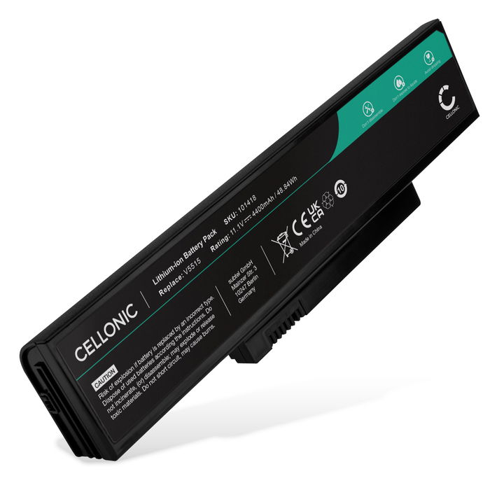 Fujitsu 6027B0021103 Batteri 11.1V 4400mAh