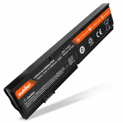Batteri för Lenovo ThinkPad X201, X200, X201i, X200s, X201s, X200si, 42T4534, 42T4537, 42T4646, 42T4647 10.8V - 11.1V 4400mAh från subtel
