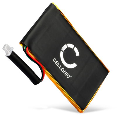 CELLONIC 361-00019-40,361-00019-11 GPS-batteri för Garmin Nüvi 760 Nüvi 760T Nüvi 765 Nüvi 765T Nüvi 700 Nüvi 710 Nüvi 710T Nüvi 3590 med 1250mAh 3.6V - 3.7V - navigatorbatteri med lång batteritid
