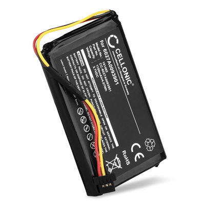 CELLONIC 6027A0093901 GPS-batteri för TomTom 4EM0.001.01 XL IQ Routes Edition Central Europe Traffic Europe Traffic XXL med 1100mAh 3.6V - 3.7V - navigatorbatteri med lång batteritid