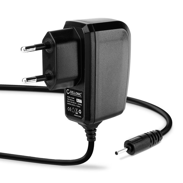 Nokia 6600 Laddare för mobil 0.5A / 500mA 5V - 6V Laddningskabel AC Adapter från Cellonic