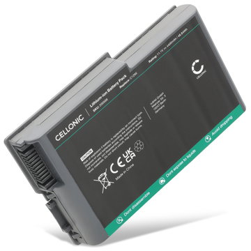 Batteri för Dell Latitude D610, D520, D600, D530, D505, D510, D500, Inspiron 510m, 500m, 600m 11.1V 4400mAh från CELLONIC