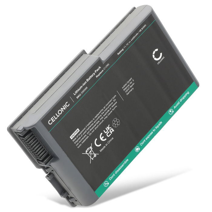 Dell Latitude D600 batteri - 4400mAh från subtel