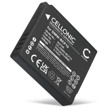 Batteri för Panasonic Lumix DMC-FS62 DMC-FS10 FS6 FS7 FS15 FS30 FS42 FS62 700mAh från CELLONIC
