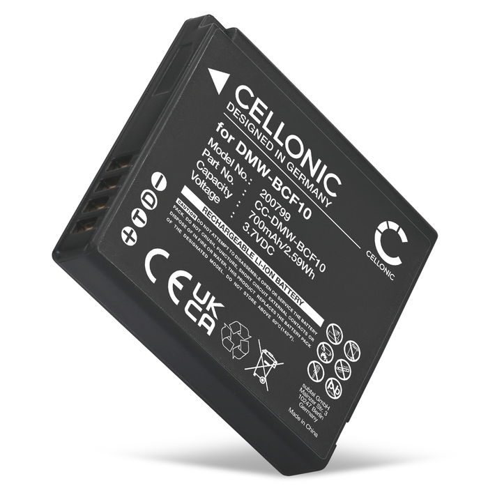 Panasonic DMW-BCF10E 700mAh Batteri från CELLONIC