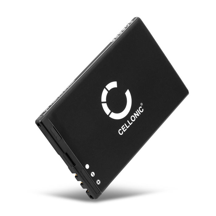 CELLONIC BL-4U mobilbatteri för Nokia 301 / 8800 / 6600 / 206 / 500 / C5-03 / Asha 201, 300, 311, 501, 503 med 3.6V - 3.7V, 1000mAh - ersättningsbatteri med lång batteritid