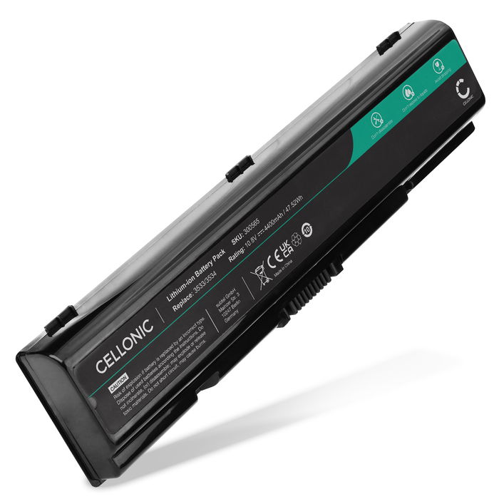 Toshiba PA3534U-1BRS batteri - 4400mAh från subtel