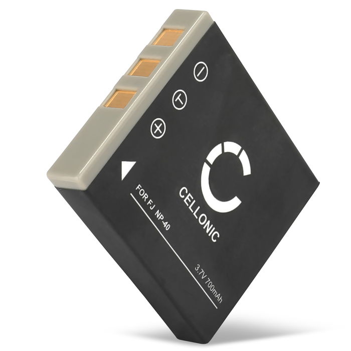 NP-40 Batteri för Sanyo VPC-E1075 / VPC-E1090 digitalkamera, 700mAh Kamera-ersättningsbatteri med lång batteritid