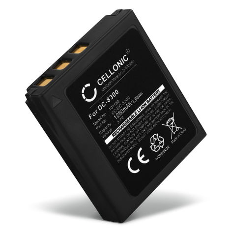 Batteri till Maginon DC-8300; DC-8600; DC-X; DC-XZ6 DS-8330 02491-0028-01 (1250mAh, 3.7V) från CELLONIC