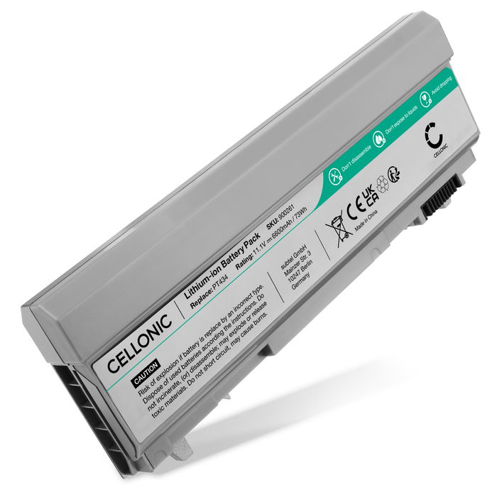 Dell Latitude E6410 batteri - 6600mAh från subtel