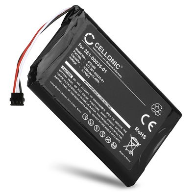 CELLONIC 361-00035-01 GPS-batteri för Garmin Drive Assist 51, 50 / Nüvi 2557LMT, 2595LMT, 2597LMT med 930mAh 3.6V - 3.7V - navigatorbatteri med lång batteritid