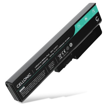 Batteri för Lenovo G550, N500, B550, G550, G555, V450, G530, V460, G450,IdeaPad Z360, Y430, 42T4585, L08S6Y02 11.1V 4400mAh från subtel
