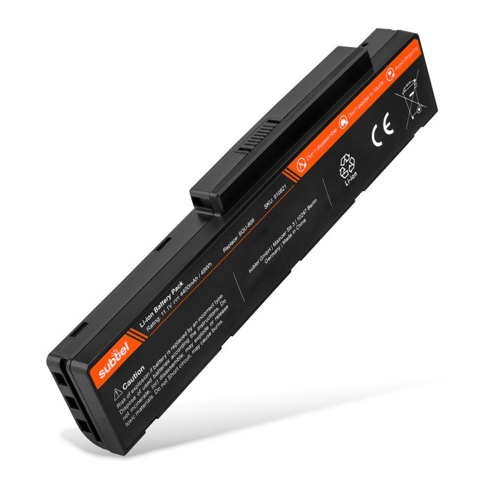 Batteri för Fujitsu Amilo Li 3710 / Amilo Li 3910 / Amilo Pa 3650 Laptop - 4400mAh 10.8V - 11.1V