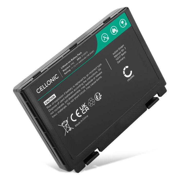 ASUS A32-F82 batteri - 4400mAh från subtel