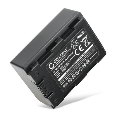 Batteri för Samsung HMX-F90 F80 F900 F800 HMX-H200 H400 H300 SMX-F40 F44 F70 F50 F54 F53 CELLONIC