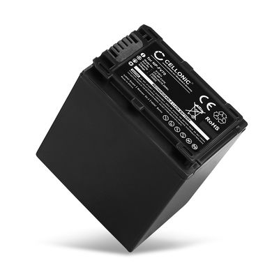 NP-FV90 Batteri för Sony FDR-AX100 -AX100e, FDR-AX33, FDR-AX53, Sony HDR-CX625, HDR-CX450, -CX115 HDR-CX200 -CX220, -CX305, HDR-PJ810, HDR-PJ530e, Sony NEX-VG900, -VG20, Sony DCR-SX34, 2200mAh Kamera-ersättningsbatteri med lång batteritid