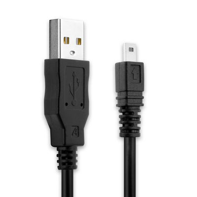 data-kabel - för CB-USB7 Olympus SP-600UZ, VR-310, VG-120, VG-160, VR-340, VG-170 kamera - 1.5m PVC Datakabel svart