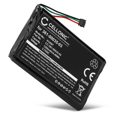 Batteri för Garmin Edge 810 Touring Nüvi 2597 2595 2595LMT 2497 2495 2495LMT 2475 2455 LM LT LMT LMT-D 1200mAh från CELLONIC
