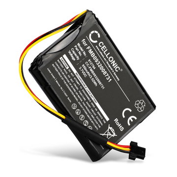 CELLONIC FMB0932008731 AHA11110005 6027A0089521 GPS-batteri för TomTom Go 500 (2013), Go 510 (2013), Go 50 / Start 50 med 950mAh 3.6V - 3.7V - navigatorbatteri med lång batteritid