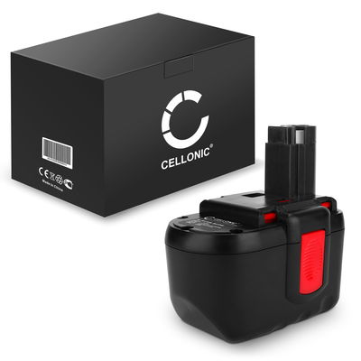 CELLONIC BAT030, 2607335445, 2607335510, 2607335561, 2607335268 batteri för Bosch GSB 24,GML 24 V-CD, GBH 24 VF, GML 24 V trådlösa verktyg med 24V, 3Ah och NiMH