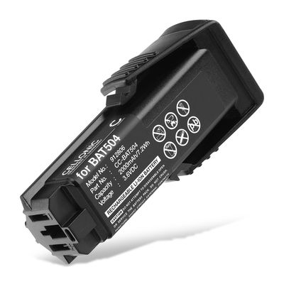 Batteri för Bosch GSR Mx2Drive, GSR Prodrive, PS10, SPS10, BAT504, SPS 10-2, 36019A2010 3.6V 2000mAh Li Ion från CELLONIC