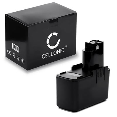 CELLONIC 2607335055, 2607335108, 2607335244, 2607335071 batteri för Bosch PSR 120, 3300K, BAT011, Wurth ABS 12 M2 trådlösa verktyg med 12V, 3Ah och NiMH