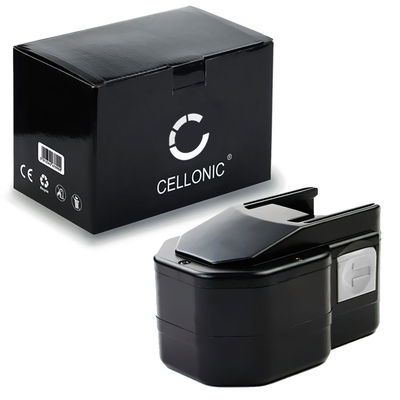 Batteri för AEG BDSE 14 T Super Torque, SB2E 14.4 T Super Torque, BSB 14 STX, BS 14 X, BBS 14 KX Raptor 14.4V 3Ah NiMH från CELLONIC