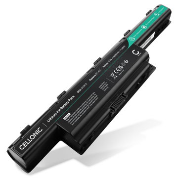 Batteri för Acer Aspire 7750G, 5750G, E1-731, 7741G, 5742G, 5742, Acer AS10D31, AS10D51 10.8V - 11.1V 6600mAh från CELLONIC