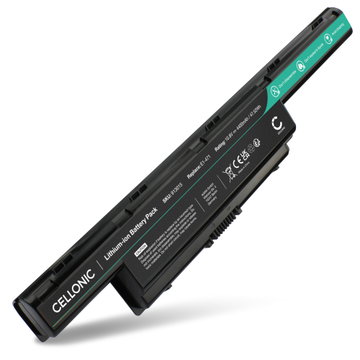 Batteri för Packard Bell EasyNote TK85, LE69KB, TS11HR, TM80, TE11HC, AS10D75 10.8V - 11.1V 4400mAh från CELLONIC