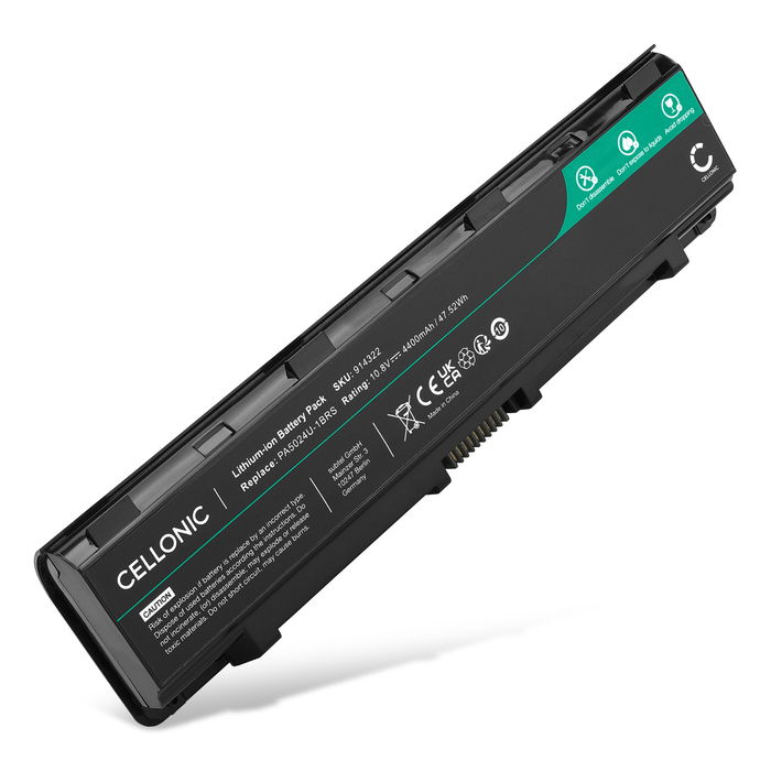 Toshiba Satellite C850-101 batteri - 4400mAh från subtel