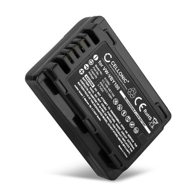 Batteri till Panasonic HC-V110, HC-V130, HC-V201 VW-VBY100 (850mAh, 3.7V) från CELLONIC