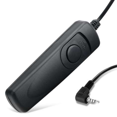 Shutter Release Cable for Panasonic Lumix DC-G9, DC-GH5s, DMC-FZ100, DMC-G1 – Cabled / Wired Trigger Camera Remote from CELLONIC