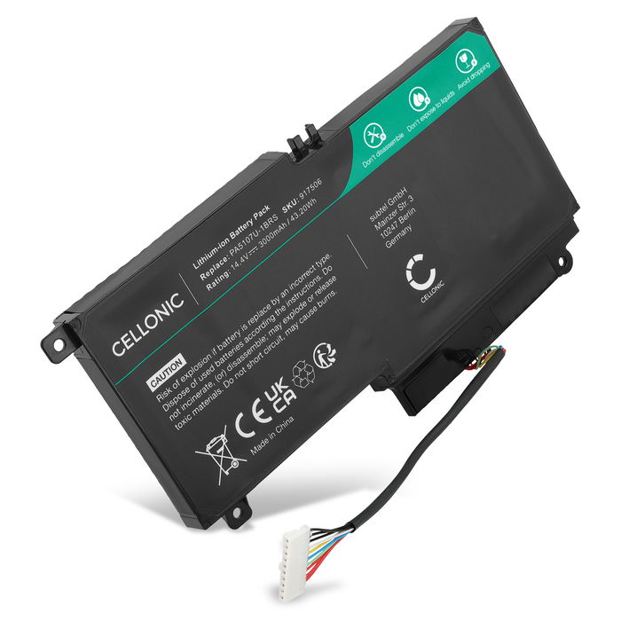 Toshiba Satellite P50 Batteri 14.4V - 14.8V 3000mAh