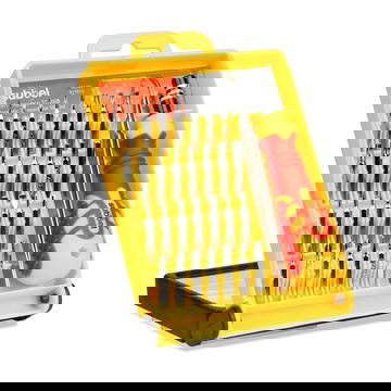 Set om 32 TORX skruvmejselsats för precisionssäkra reparationer hemma, batteribyte eller skärmbyte, med pincett och verktyg för att reparera surfplattor, mobiler, laptops