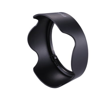 EW-63C Kamera Motljusskydd för Canon EF-S 18-55mm f/3.5-5.6 IS STM, EF-S 18-55mm 1:4-5.6 IS STM – Plast bajonett tulpan / blomblad / tulip Motljusskydd från CELLONIC