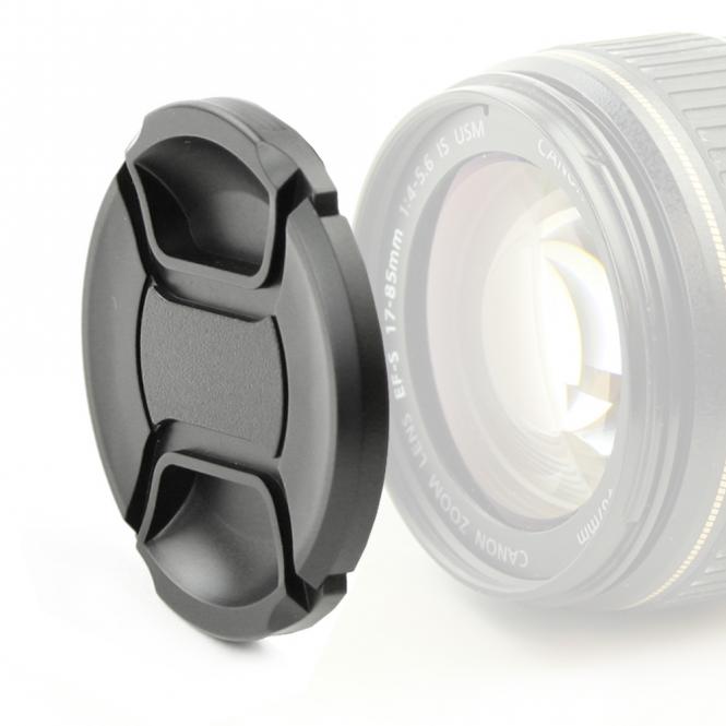 Lens Cap (front) for Ø 105mm, Snap On: Inside handle / Central Pinch Protective Cover, Lid