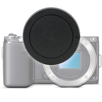 Kameralock / Body cap för Sony ILCA-77M2Q (A77 II, Alpha 77II), A99 II, SLT-A33 (Alpha 33), SLT-A55, A57, A58, SLT-A65, SLT-A77 II, NEX-3N (ALC-B55) systemkamera - Bajonett linsskydd / skyddskåpa / Sony Minolta A Mount cover - effektivt skydd mot smuts fö
