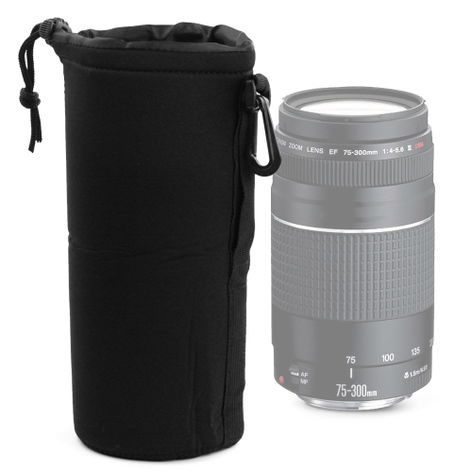 CELLONIC Objektivpåse Canon RF 600mm F11 IS STM svart, Neopren