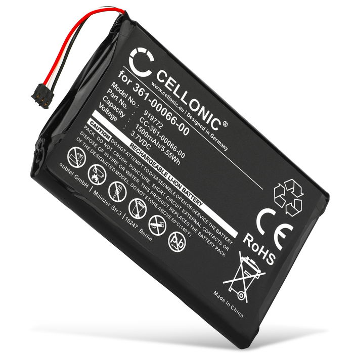 Garmin DEZL 770LM Batteri 3.7V 1500mAh från Cellonic