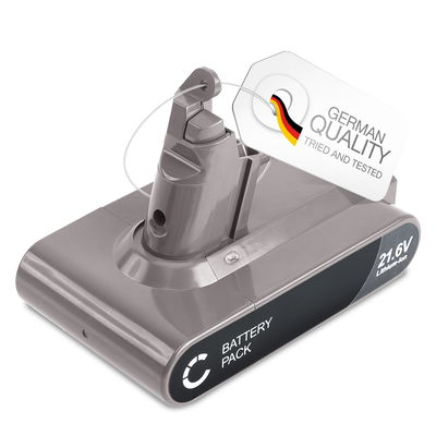 Batteri f&ouml;r Dyson V6, V6 Motorhead Pro Exclusive, DC62, DC62 Animal / Animalpro, DC74, 967810-21 Type B - Batteri med skruvar 2000mAh  fr&aring;n CELLONIC