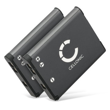 2x EN-EL19 NP-BJ1 Batteri för Nikon CoolPix S33 S32 S2500 S3100 S3300 S3500 S3700 S4200 S4300 S5300 S6800 S6900 S7000 CoolPix W100 CoolPix A300 A100 Sony DSC-RX0, 700mAh Kamera-ersättningsbatteri med lång batteritid